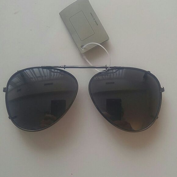 MEN'S QUALITY EYEWEAR CLIP ON SUN GLASSES - Picture 1 of 2